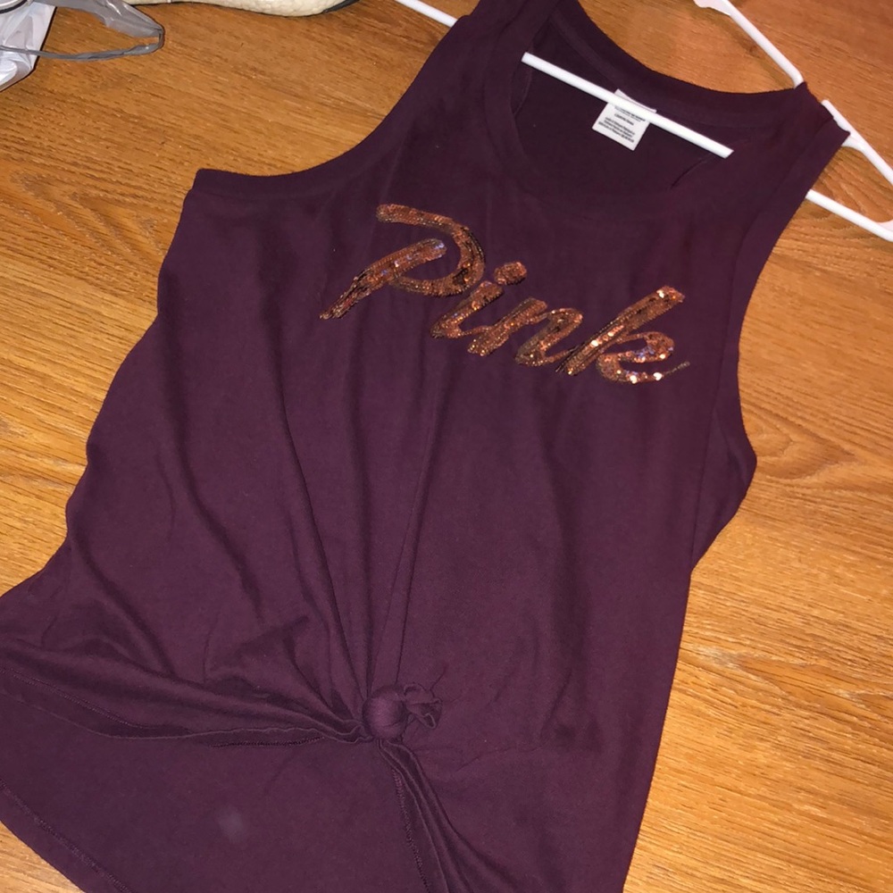 PINK Racerback tank